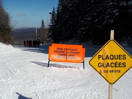 Mont Sainte Anne 17 février un samedi avec Paul