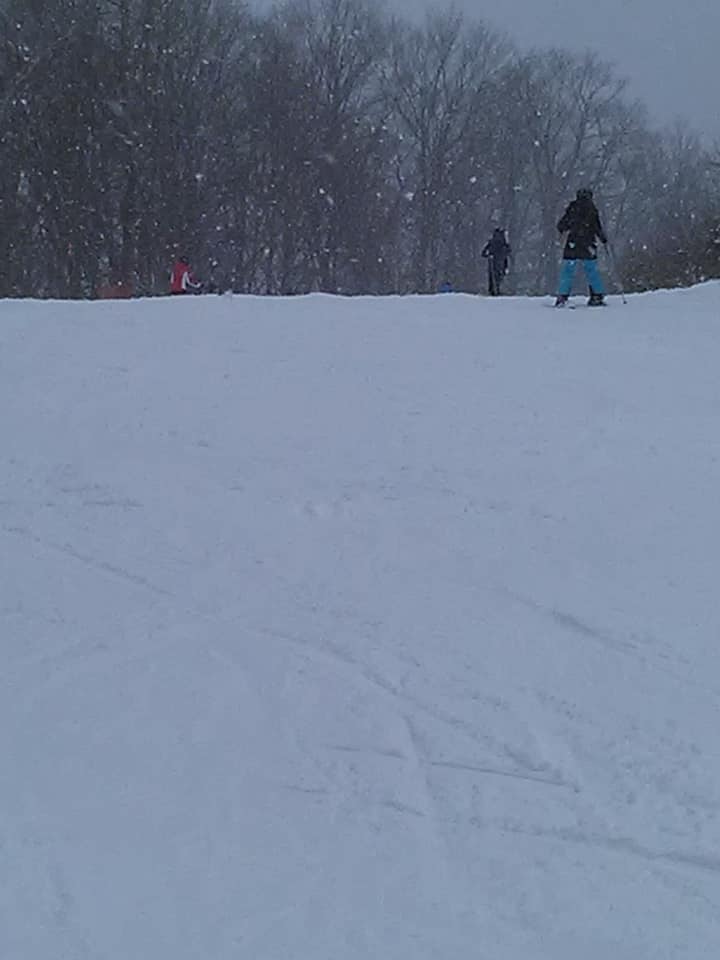 Mont Sainte-Anne la veille du jour de l'an