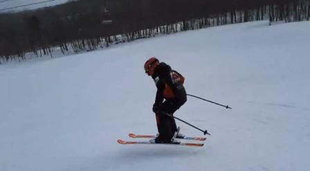 Mont Orford -  Une journée sans vent et des pistes impéccables