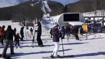 Mont Orford -  Une journée sans vent et des pistes impéccables
