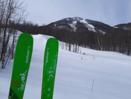 Mont Orford -  Une journée sans vent et des pistes impéccables