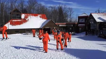 Mont Orford -  Une journée sans vent et des pistes impéccables