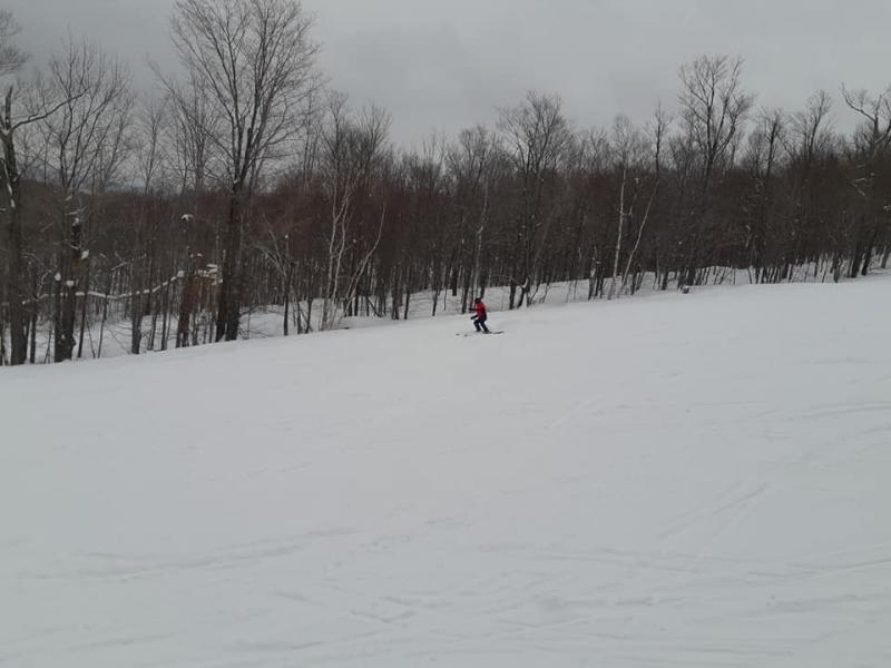 Mont Orford - Nouvelle neige et conditions formidable