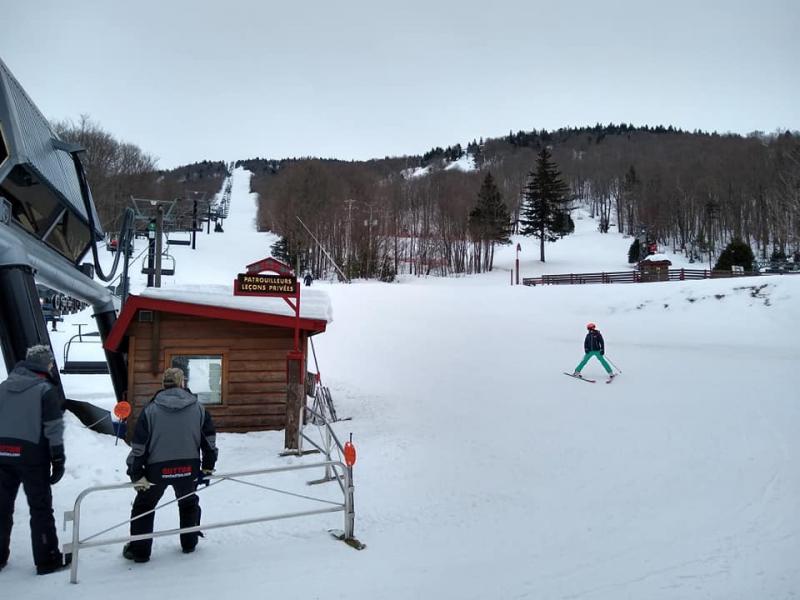 Mont Sutton - Du ski de printemps en février