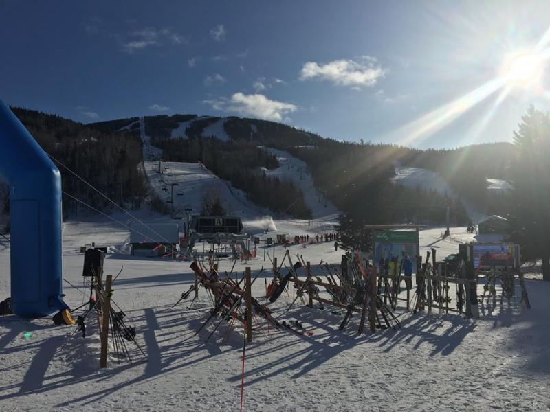 Mont Edouard - De la neige ... À vous d'en tirer profit...