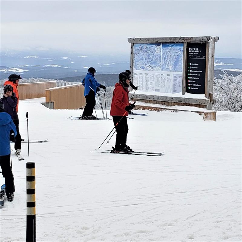 Bromont, montagne d'expériences - accueillante et bonnes conditions