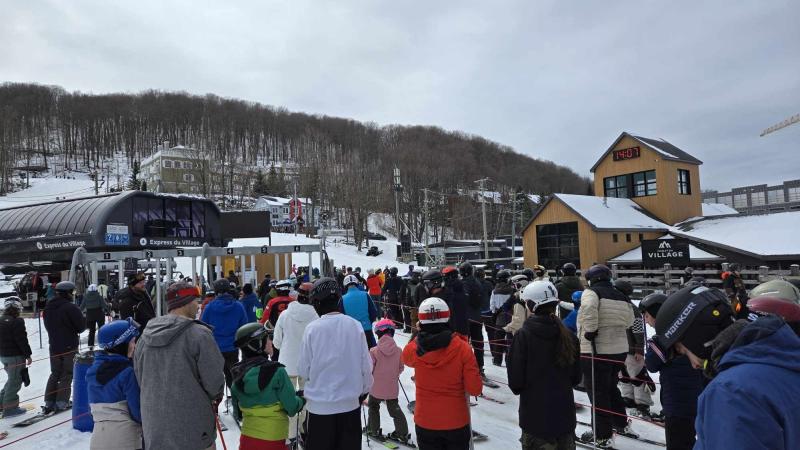 une autre belle journée à ses adeptes en plus d'un 10 cm 