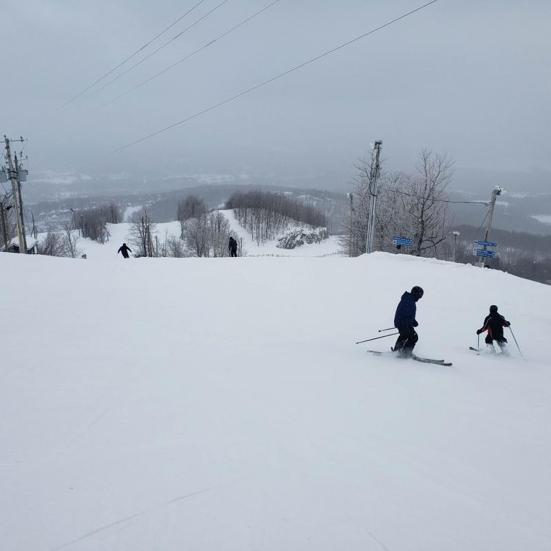 Bromont, montagne d'expériences -  Belle journée et bonne conditions