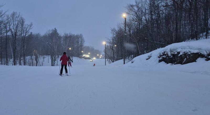 Ski Bromont -  les pentes bien animées et le plaisir est au rendez-vous