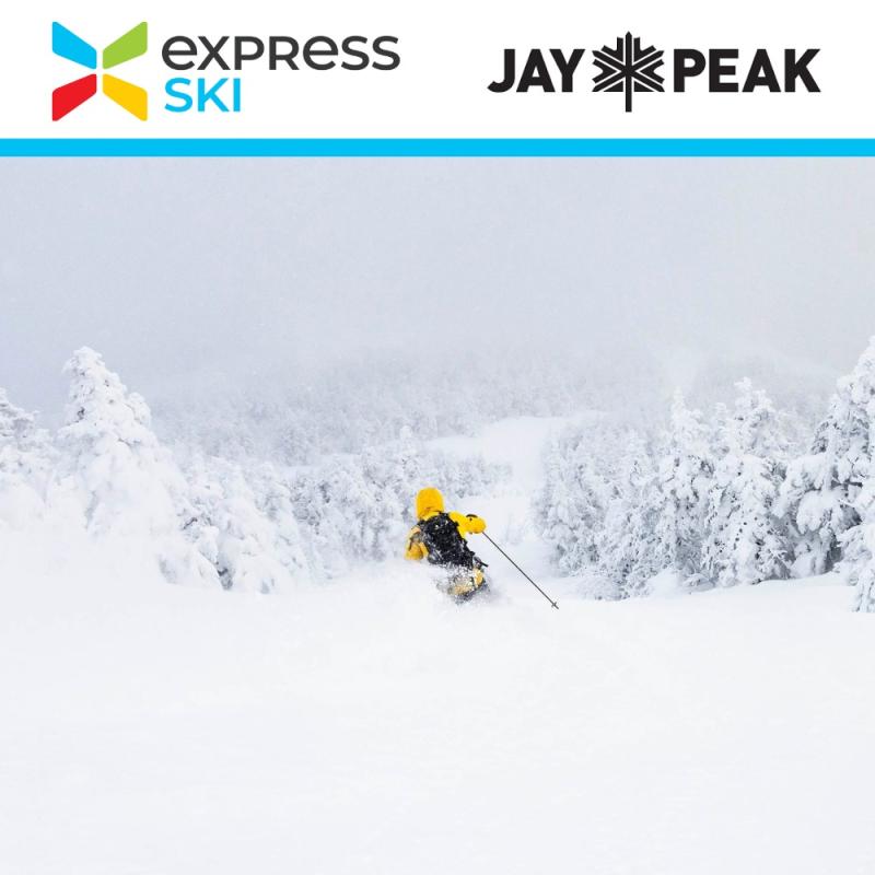 JayPeak -Transport et billets de ski à rabais jusqu'au 29 décembre 2025 JayPeak -Transport et billets de ski à rabais jusqu'au 29 décembre 2025