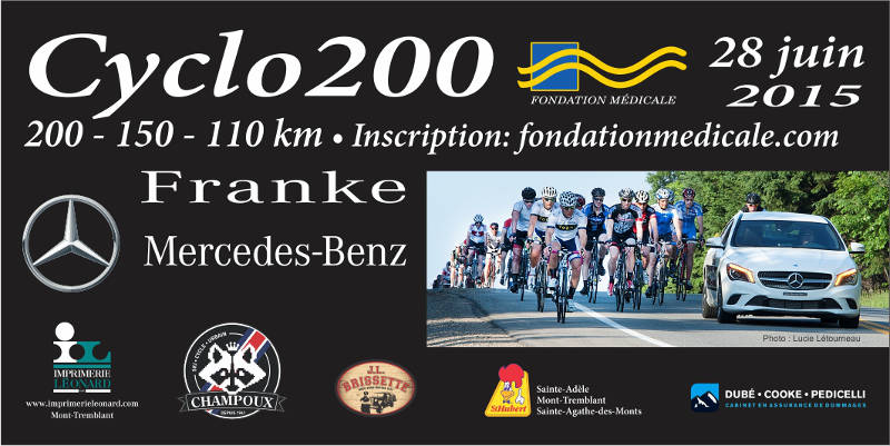 FONDATION MÉDICALE, DÉCOMPTE AVANT LE CYCLO 200 : 10 jours FONDATION MÉDICALE, DÉCOMPTE AVANT LE CYCLO 200 : 10 jours