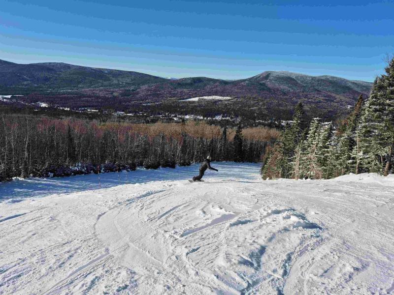 Mont Grand-Fonds - Une journée radieuse et un nouveau remonte-pente