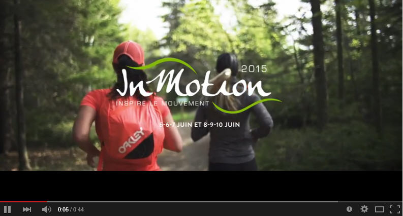 MASSIF CHARLEVOIX, InMotion – Inspire le mouvement 2015: 2e édition