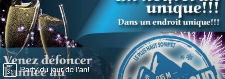 MASSIF DU SUD - Remontée en opération pour Noël et jour de l'an en fête