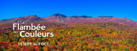 MONT ORFORD - La flambées de couleurs et La Grande Coulée sont arrivées