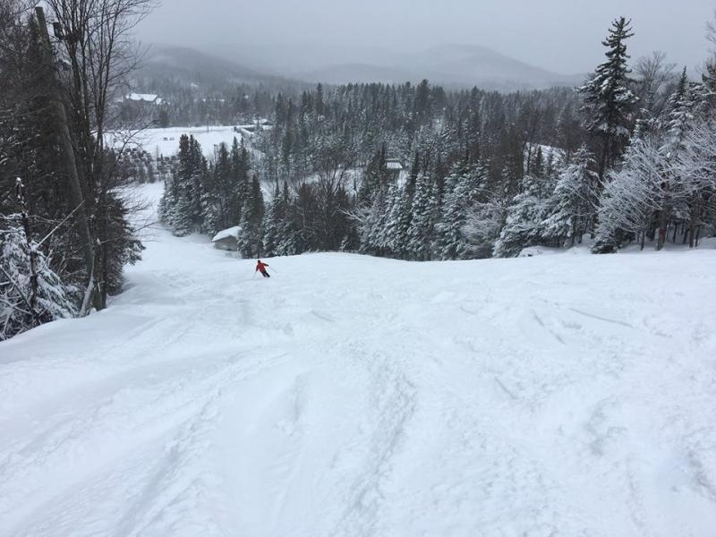 Le Relais - La glisse est très agréable pour ce mercredi des dames