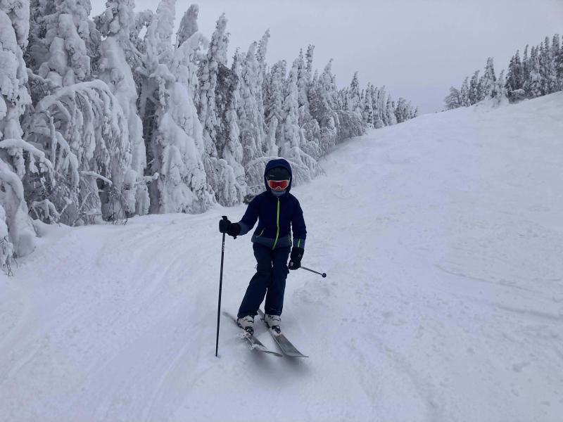 Le Valinouët - Mordu de ski, la saison hivernale est omniprésente ici. Le Valinouët - Mordu de ski, la saison hivernale est omniprésente ici.