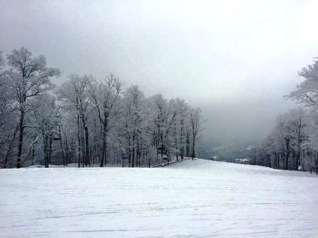 Conditions de ski - SKI MONT BLANC - Quel plaisir de skier à une température de -2 !