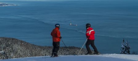 Massif Charlevoix - Plus de 150cm de neige déjà reçus depuis le début.