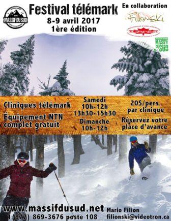 MASSIF DU SUD - Festival télémark 1 ère édition - 8 et 9 avril 