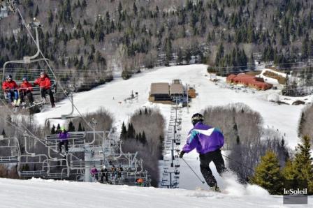 CONDITIONS DE SKI - MONT SAINTE-ANNE - Une fin heureuse pour la saison de ski