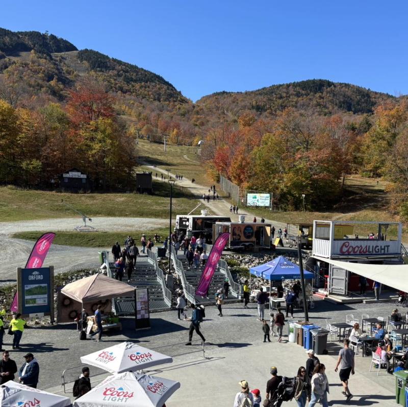 Mont Orford - Images d'automne de la "Flambée des couleurs"