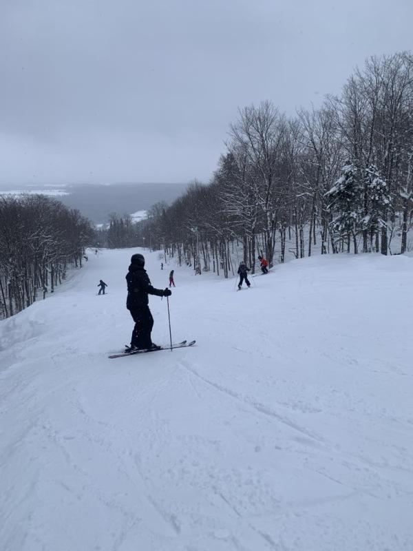 Mont Orignal - Des conditions de rêve