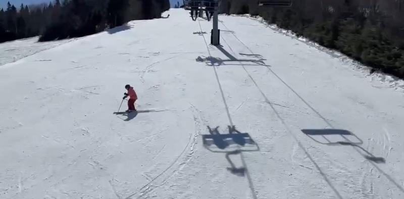 Mont Sainte Anne -  Les BBQ sont sortis aux bas des pentes