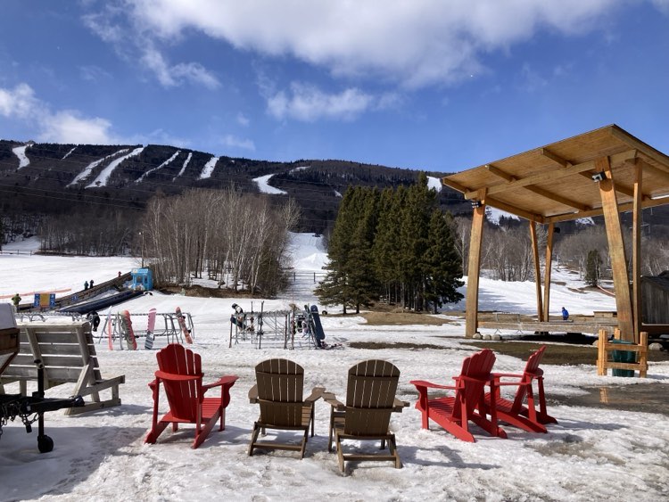 Mont Sainte-Anne - Des conditions de ski agréables