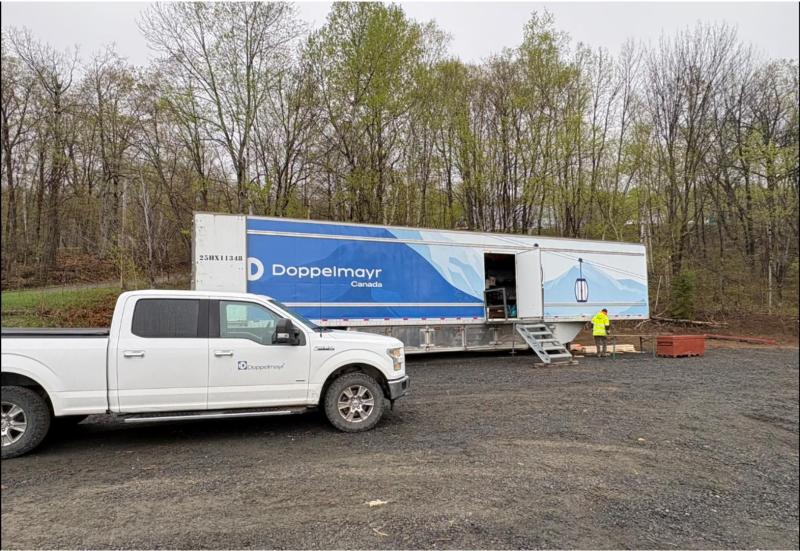 Mont Sainte-Anne - Travaux préparatoires - Nouvelles remontées
