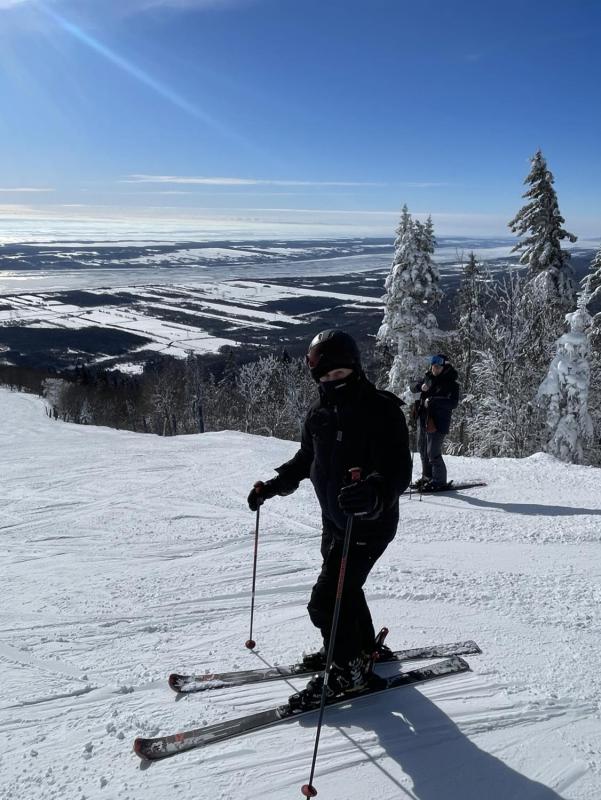 Mont Sainte-Anne - Une journée digne de nos hivers rigoureux. Mont Sainte-Anne - Une journée digne de nos hivers rigoureux.