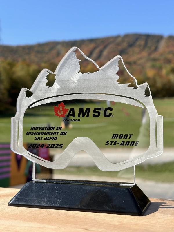 Mont Sainte-Anne - Groupe Mon Ski MSA se distingue