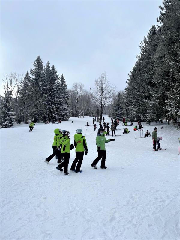 Mont Sutton - Journée idéale pour le ski de poudreuse