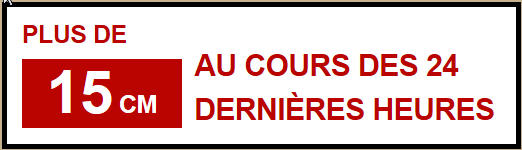 MONT SUTTON, ALERTE NEIGE 15 CM ! Conditions de neige RSA