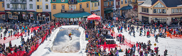 CONDITIONS DE SKI - TREMBLANT COUPE CARIBOU CE 2 AVRIL