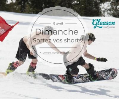 MONT GLEASON - DERNIÈRE JOURNÉE DE LA SAISON À GLEASON