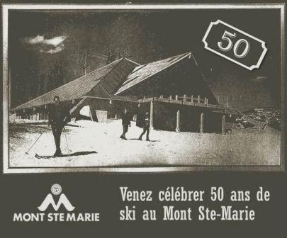 CONDITIONS DE SKI - MONT SAINTE-MARIE - 50ÈME ANNIVERSAIRE CE LUNDI A 50 CENTS