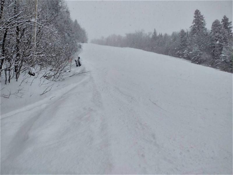 Mont-Sainte-Anne - Une belle chute de neige