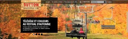 MONT SUTTON - FESTIVAL D'AUTOMNE DU 17 SEPT. AU 16 OCT. 2016