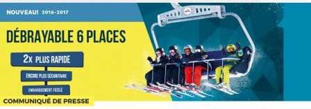 Conditions de ski - LE RELAIS INVESTIT PLUS DE 5 MILLIONS $ DANS UNE REMONTÉE DÉBRAYABLE À 6 PLACES