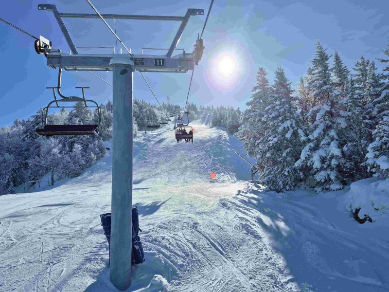 Owl's Head - Superbe journée de ski aujourd’hui 