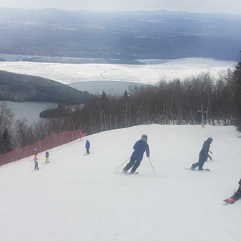 Owls Head Golf & Ski Resort, début de ski de printemps