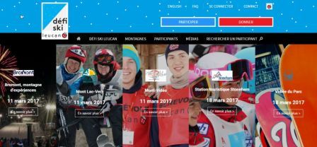 DÉFI SKI LEUCAN 2017 -  UNE TEMPÊTE DE NOUVEAUTÉS