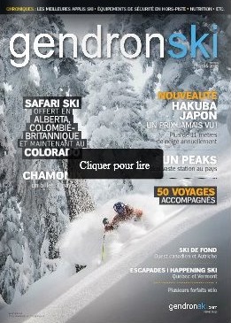 Voici la revue de Voyages Gendron (SKI) pour la saison 2015-2016