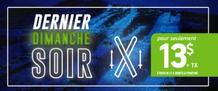 SKI SAINT-BRUNO - FIN DU SKI DE SOIRÉE POUR LA SAISON