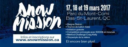 MONT COMI - Snow Mission du 17 au 19 mars 2017