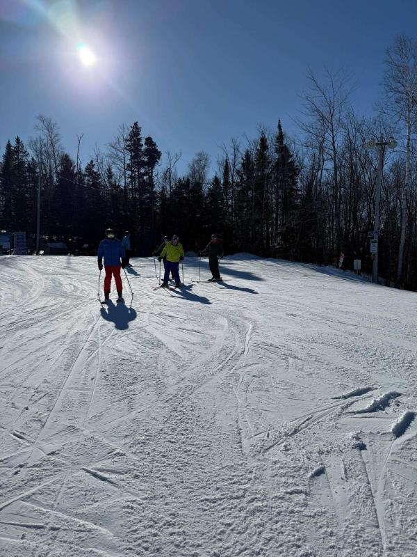 profité de descentes tout simplement incroyables
