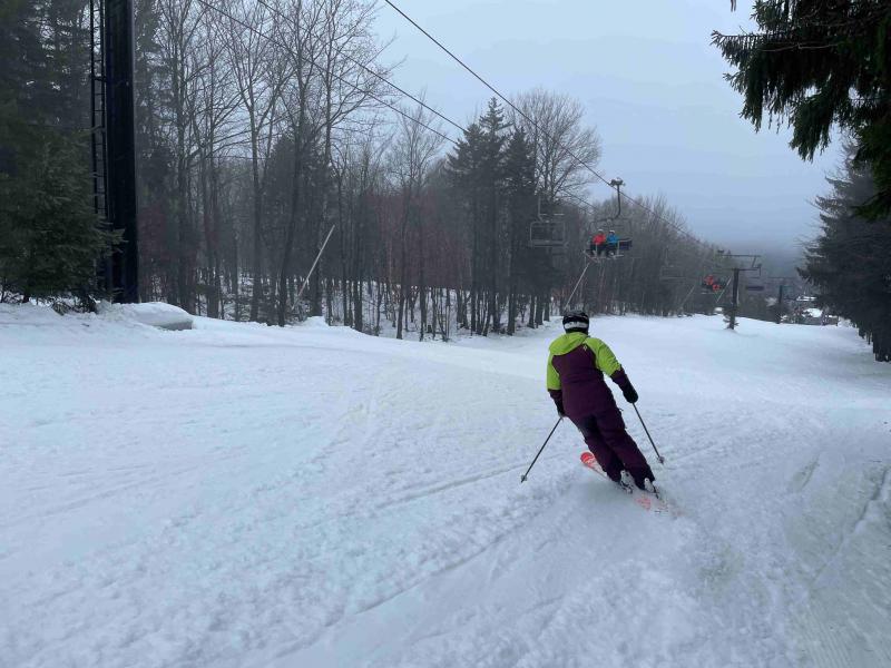 Mont Sutton - Ouverture humide et peu d'achalandage
