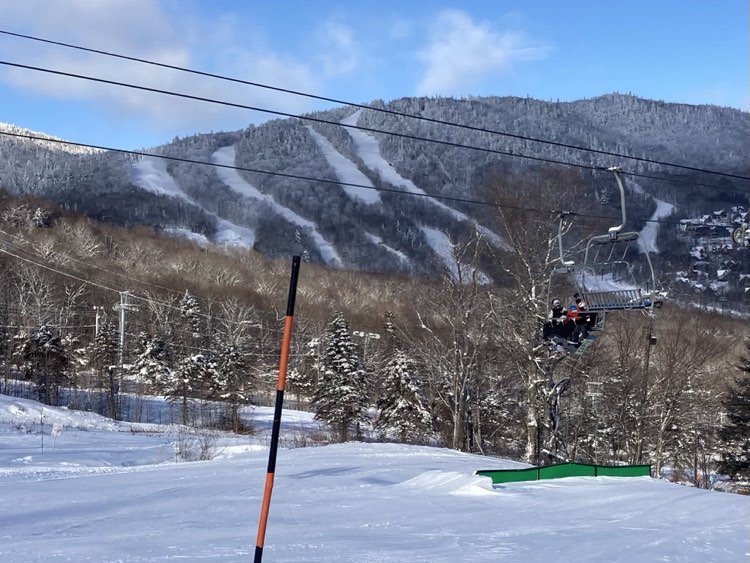Station touristique Stoneham - Une vrai journée d'hiver