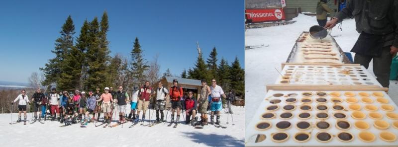 MONT SUTTON, LE TEMPS DES SUCRES A LA MONTAGNE